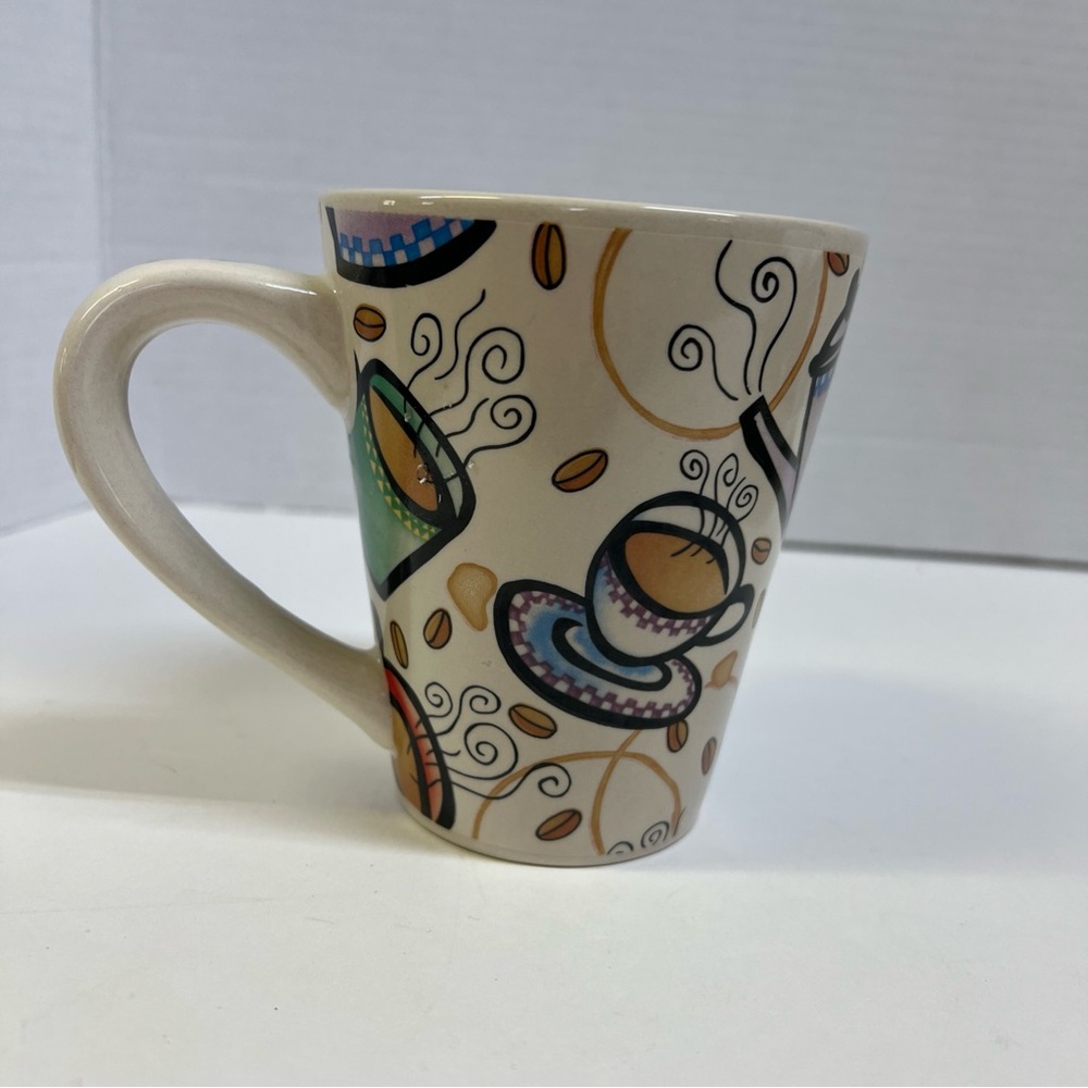 Vintage California Pantry Artistic Ceramic Coffee Mug